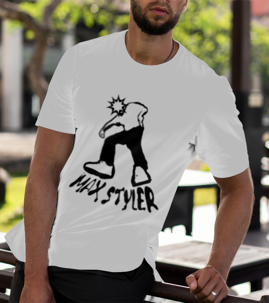 Max Styler Dancer Silhouette With Raised Arm T-Shirt