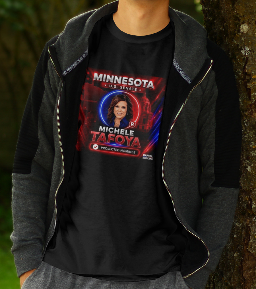 Minnesota U.S. Senate Michele Tafoya Projected Nominee T-Shirt