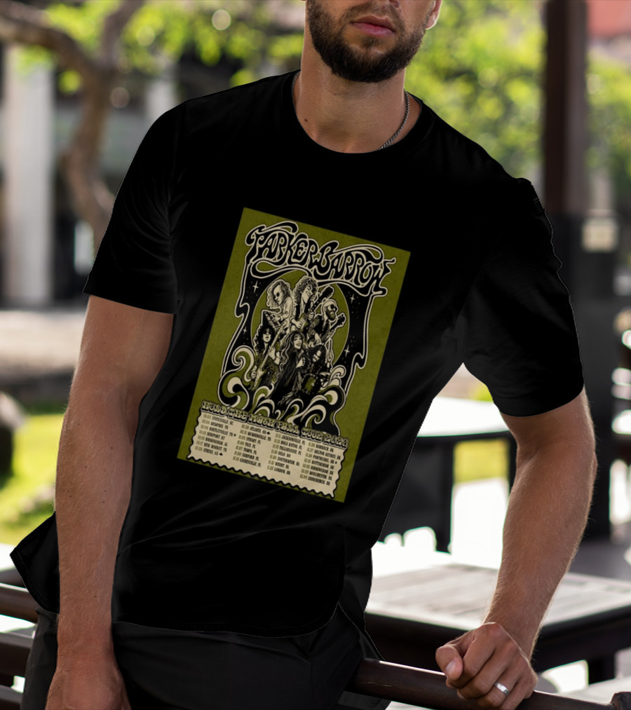 Parker Barrow Hold The Mash Fall Tour 2026 Concert Memphis Atlanta Nashville Houston T-Shirt