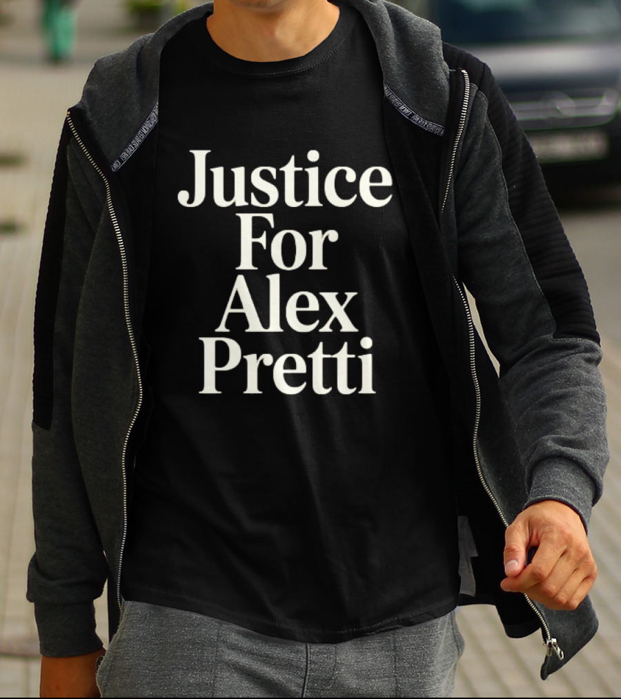 Justice For Alex Pretti Ice Shooting 2026 T-Shirt