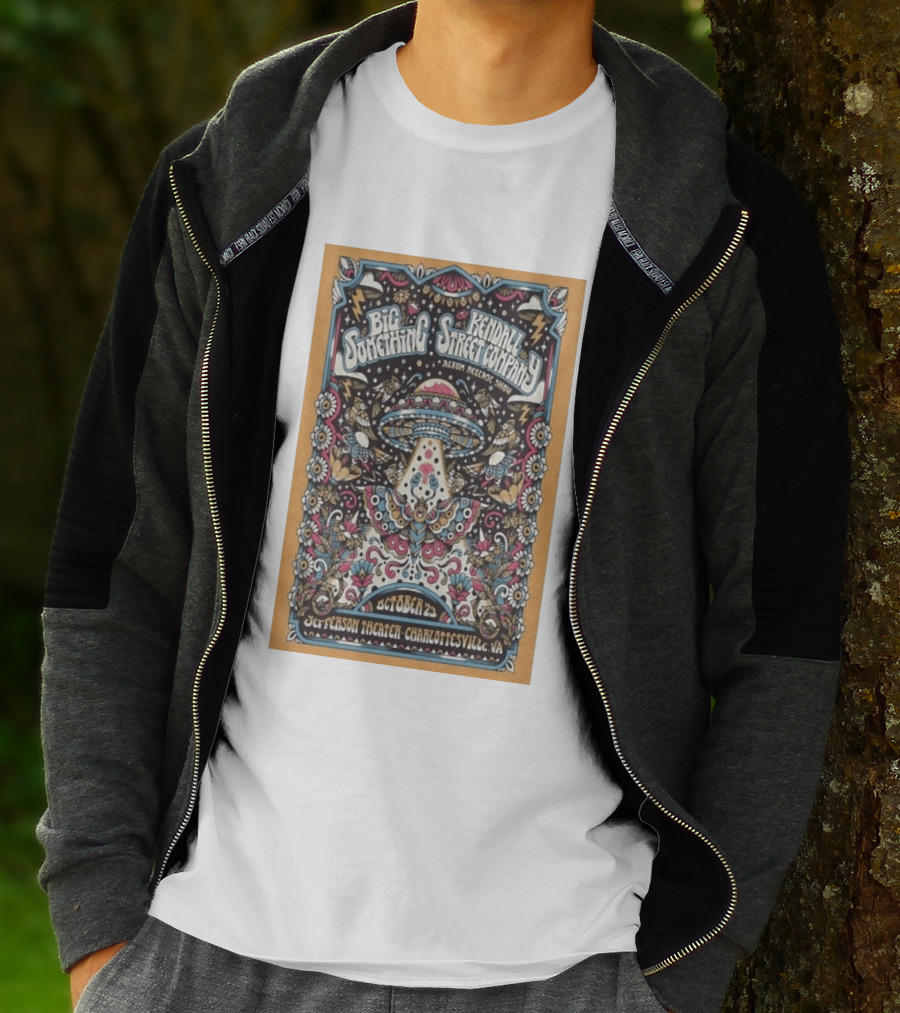 Big Something Kendall Street Company Album Release Show Jefferson Theater Charlottesville VA October 25 2026 T-Shirt