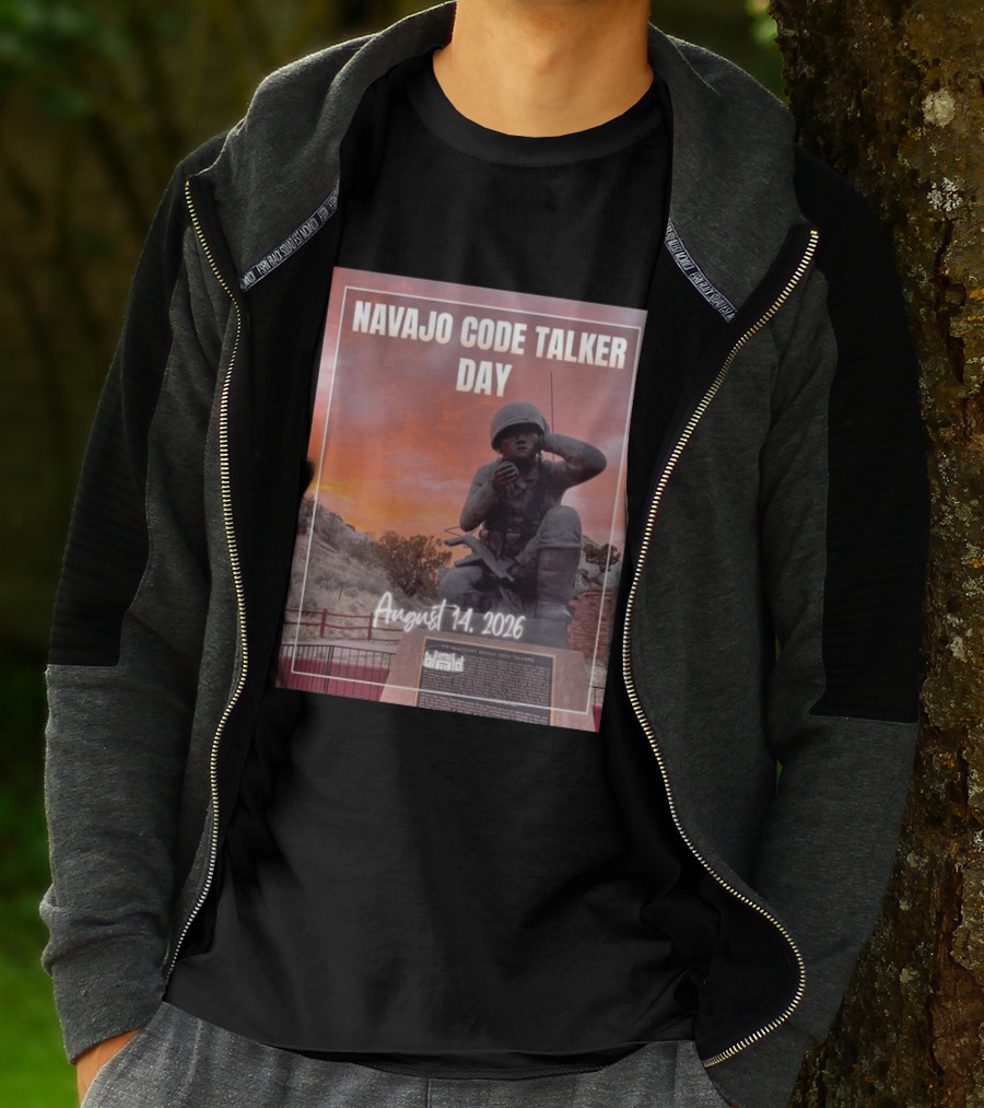 Navajo Code Talker Day August 14 2026 Honoring Legacy And Courage T-Shirt