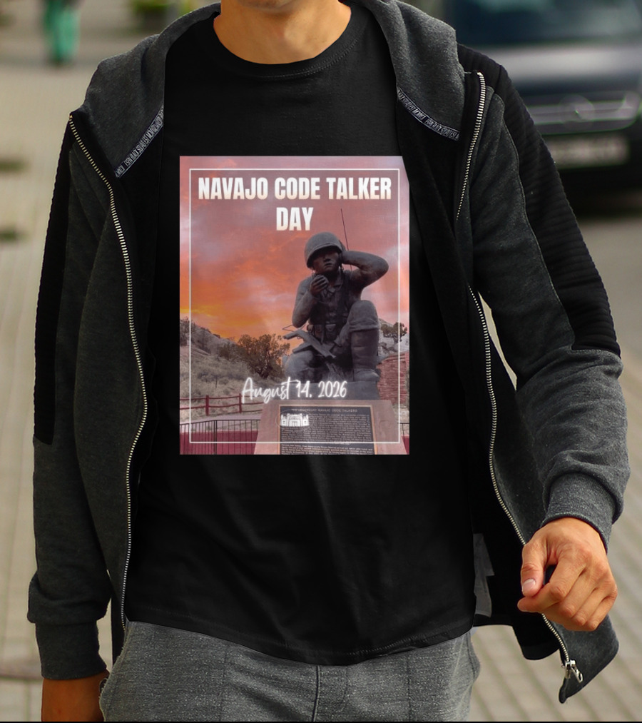 Navajo Code Talker Day August 14 2026 Honoring Legacy And Courage T-Shirt