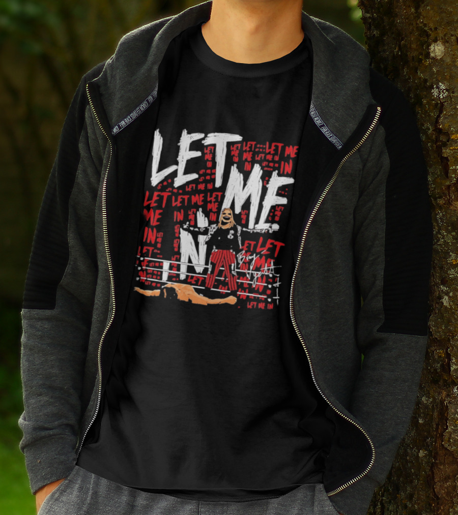 Bray Wyatt The Fiend Let Me In Wrestling Graffiti T-Shirt