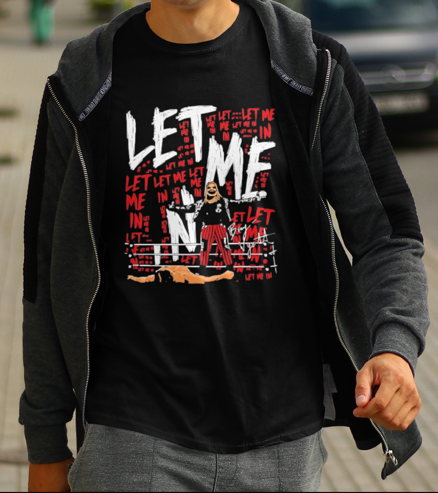 Bray Wyatt The Fiend Let Me In Wrestling Graffiti T-Shirt