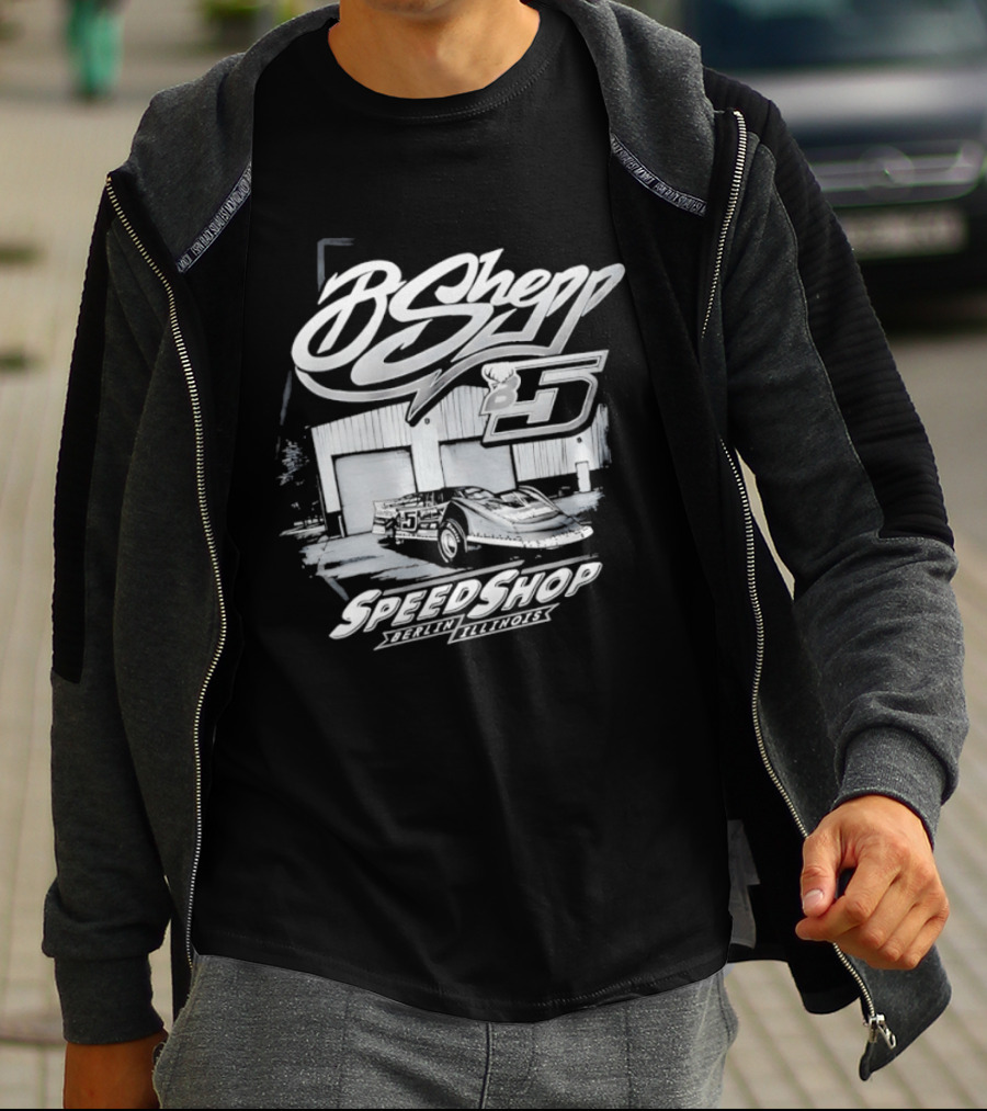 BShepp 5 Speedshop Racing Berlin Illinois T-Shirt