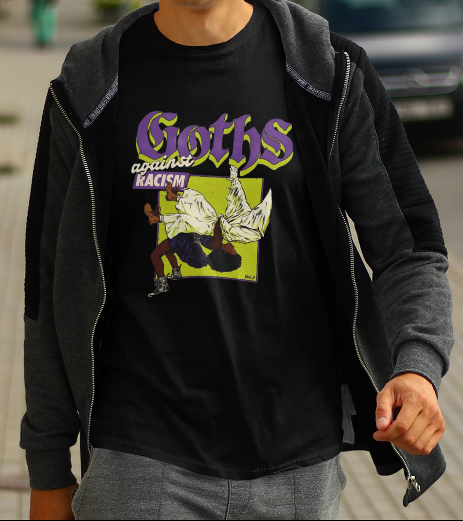 Goths Against Racism Vol 2 Dance Fight T-Shirt