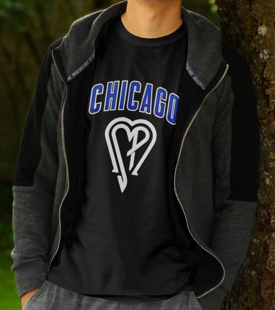 Chicago City Heart Love T-Shirt