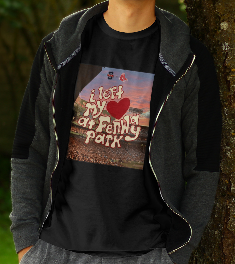 Cleveland Guardians Boston Red Sox I Left My Heart At Fenway Park T-Shirt