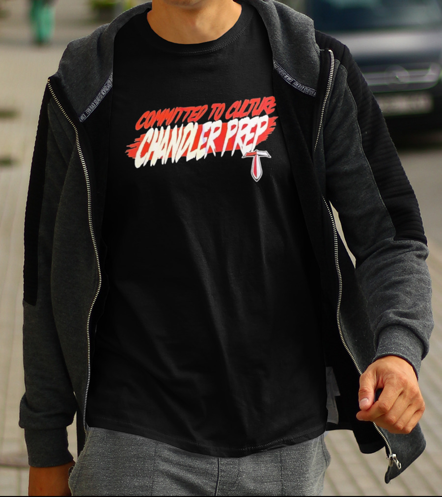 Chandler Prep High School Committed To Culture Sports T-Shirt