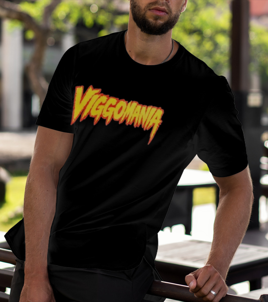 VIGGOMANIA Bold Retro Style Text Trend T-Shirt