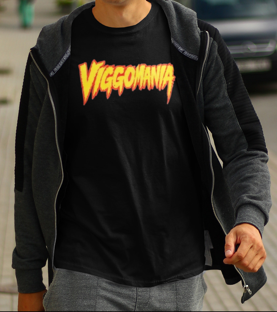 VIGGOMANIA Bold Retro Style Text Trend T-Shirt