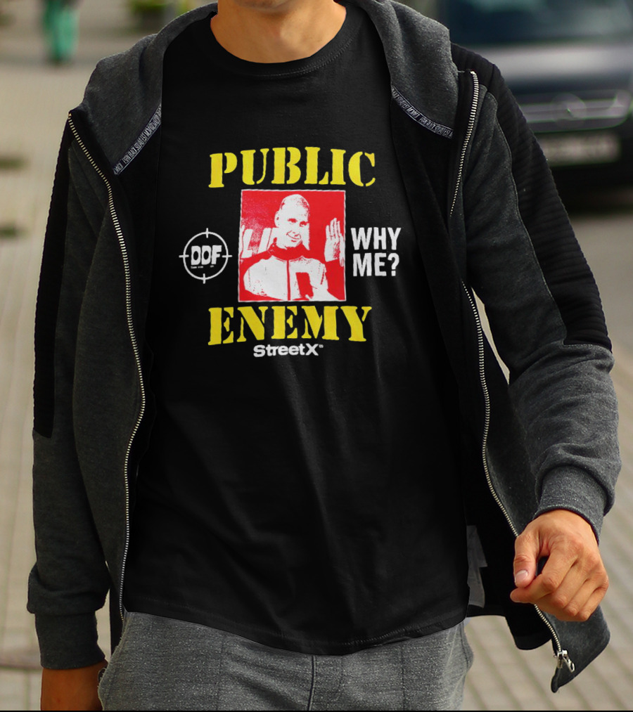 Dan Richardson Western Bulldogs Public Enemy Why Me StreetX DDF T-Shirt