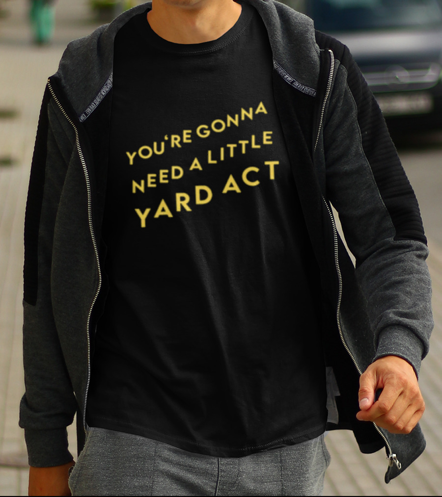 Yard Act You're Gonna Need A Little Republic Records Store North America 2026 Tour T-Shirt