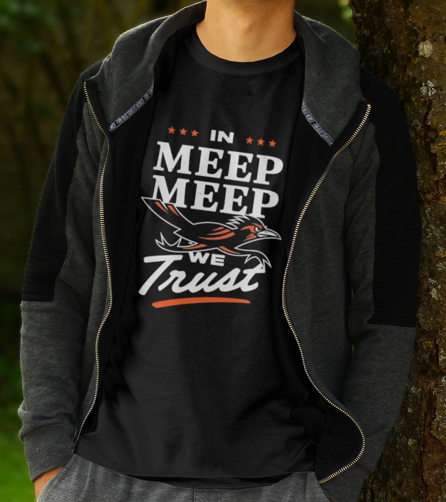 In Meep Meep We Trust UTSA Roadrunners Spirit T-Shirt