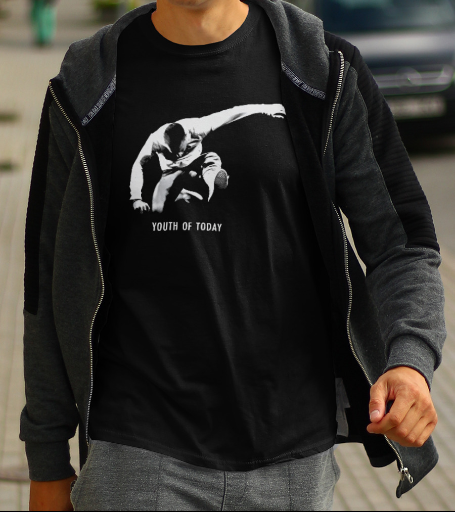 Youth Of Today Hardcore Punk Iconic Jump T-Shirt