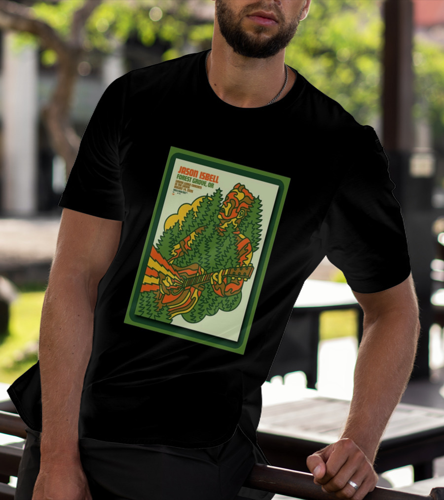 Jason Isbell Forest Grove OR Grand Lodge Concerts Aug 14 2026 T-Shirt
