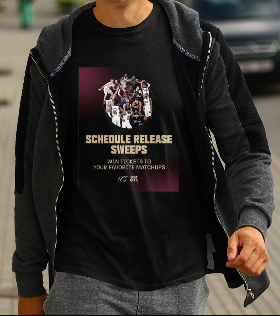 Schedule Release Sweeps Win Tickets To Your Favorite Matchups Seatgeek T-Shirt