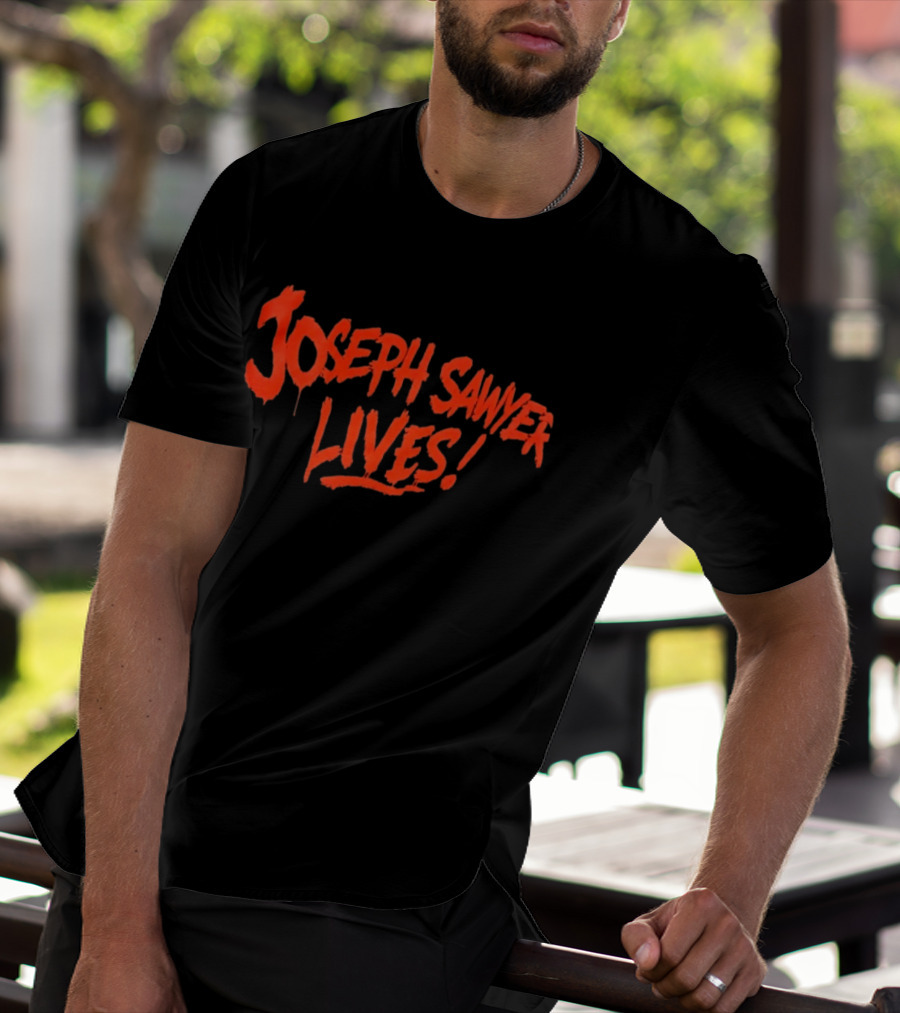 Joseph Sawyer Lives Horror Slasher Cult T-Shirt