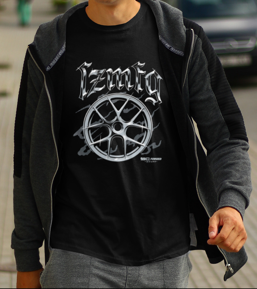 Lzmfg Gothic Chrome Wheel T-Shirt