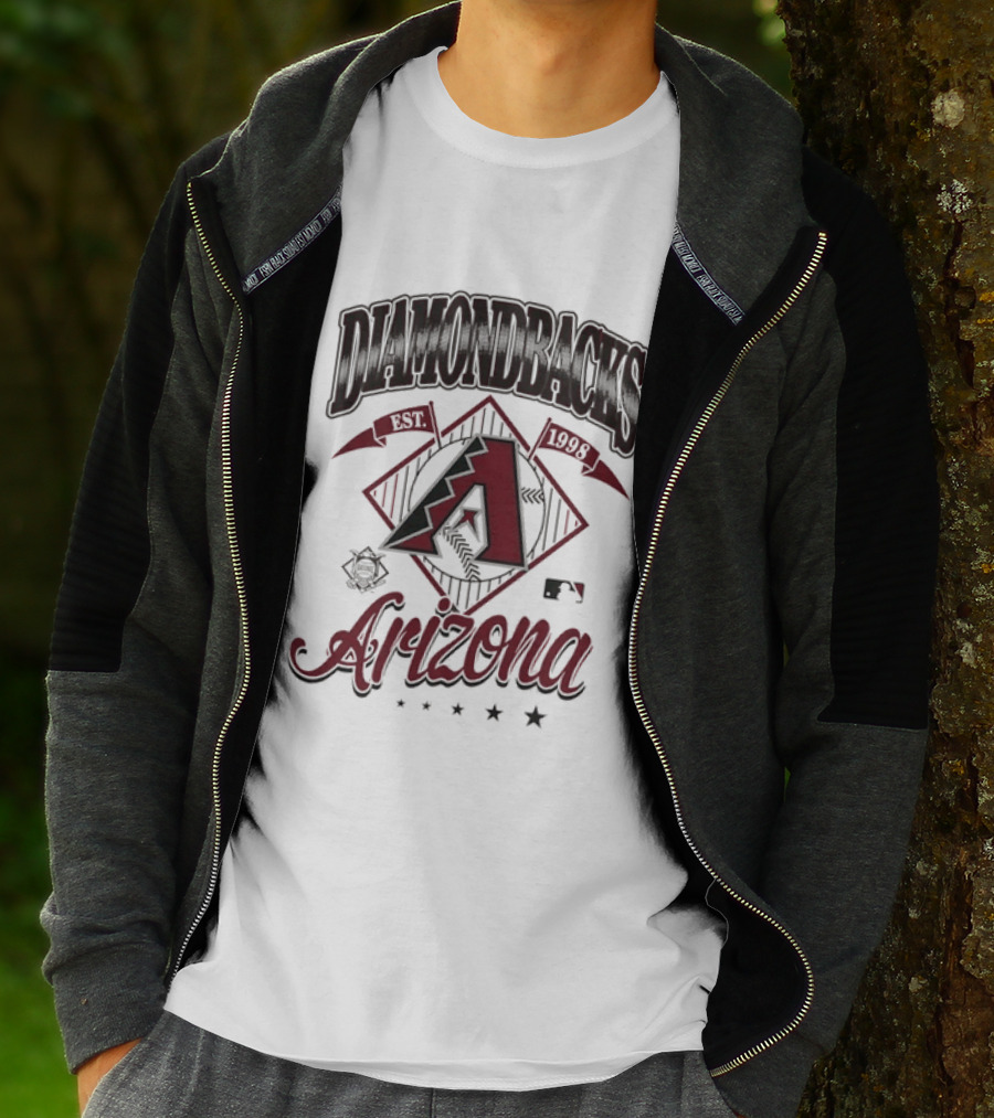 Arizona Diamondbacks Est 1998 Team A Logo MLB T-Shirt
