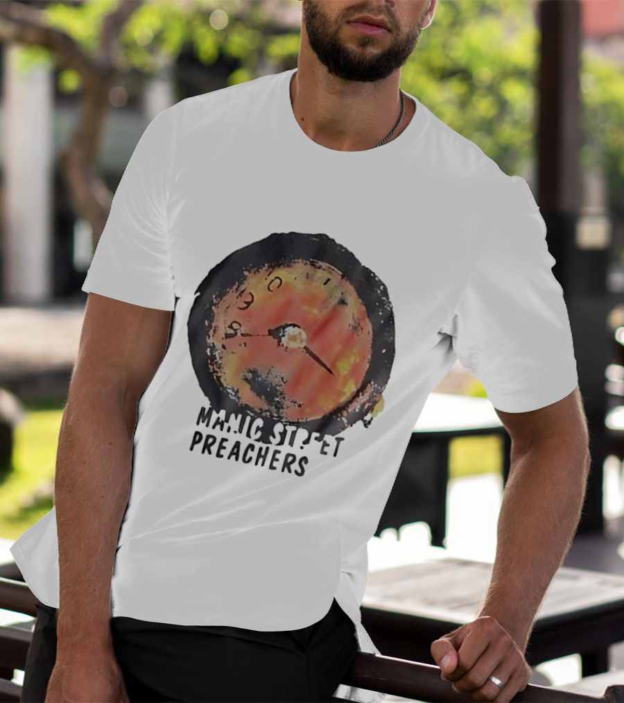 Manic Street Preachers Alternative Rock Band Dial T-Shirt