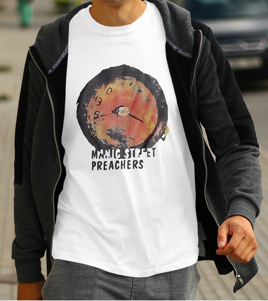 Manic Street Preachers Alternative Rock Band Dial T-Shirt
