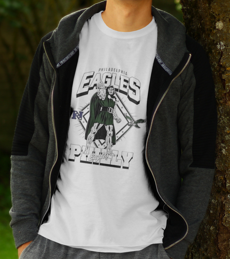 Philadelphia Eagles Doctor Doom Philly Football Fan T-Shirt