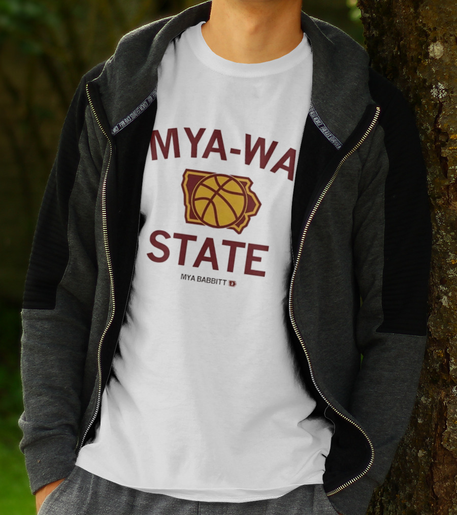 Mya Wa State Basketball NCAA Mya Babbitt T-Shirt