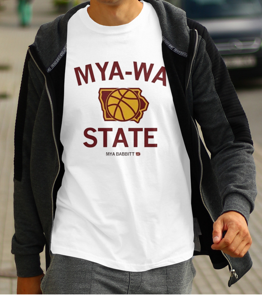 Mya Wa State Basketball NCAA Mya Babbitt T-Shirt
