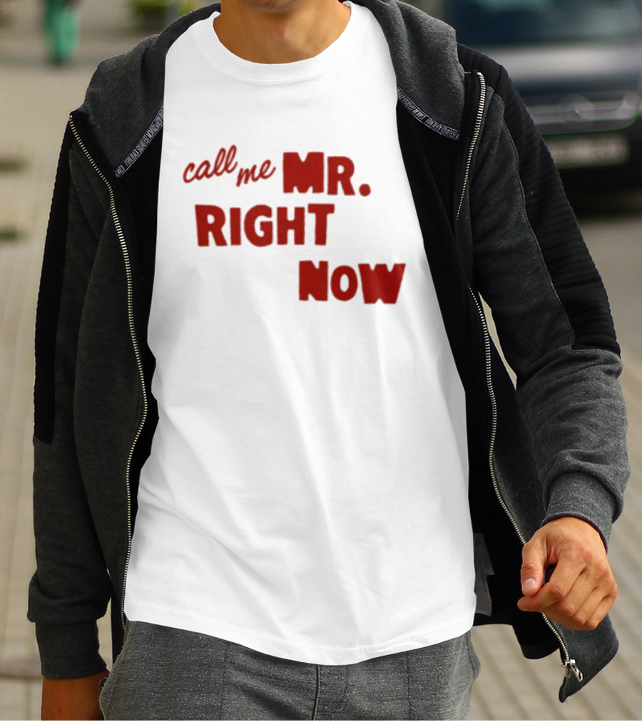 Republic Records Store Call Me Mr. Right Now T-Shirt