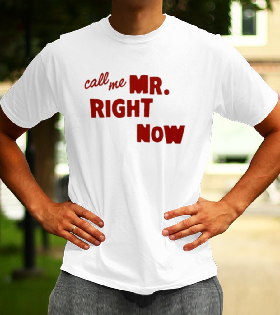 Republic Records Store Call Me Mr. Right Now T-Shirt