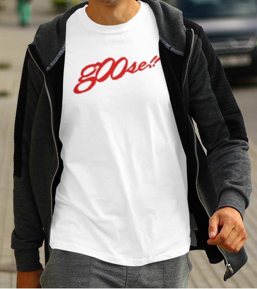 Grent Perez G00se Baseball Red Script T-Shirt