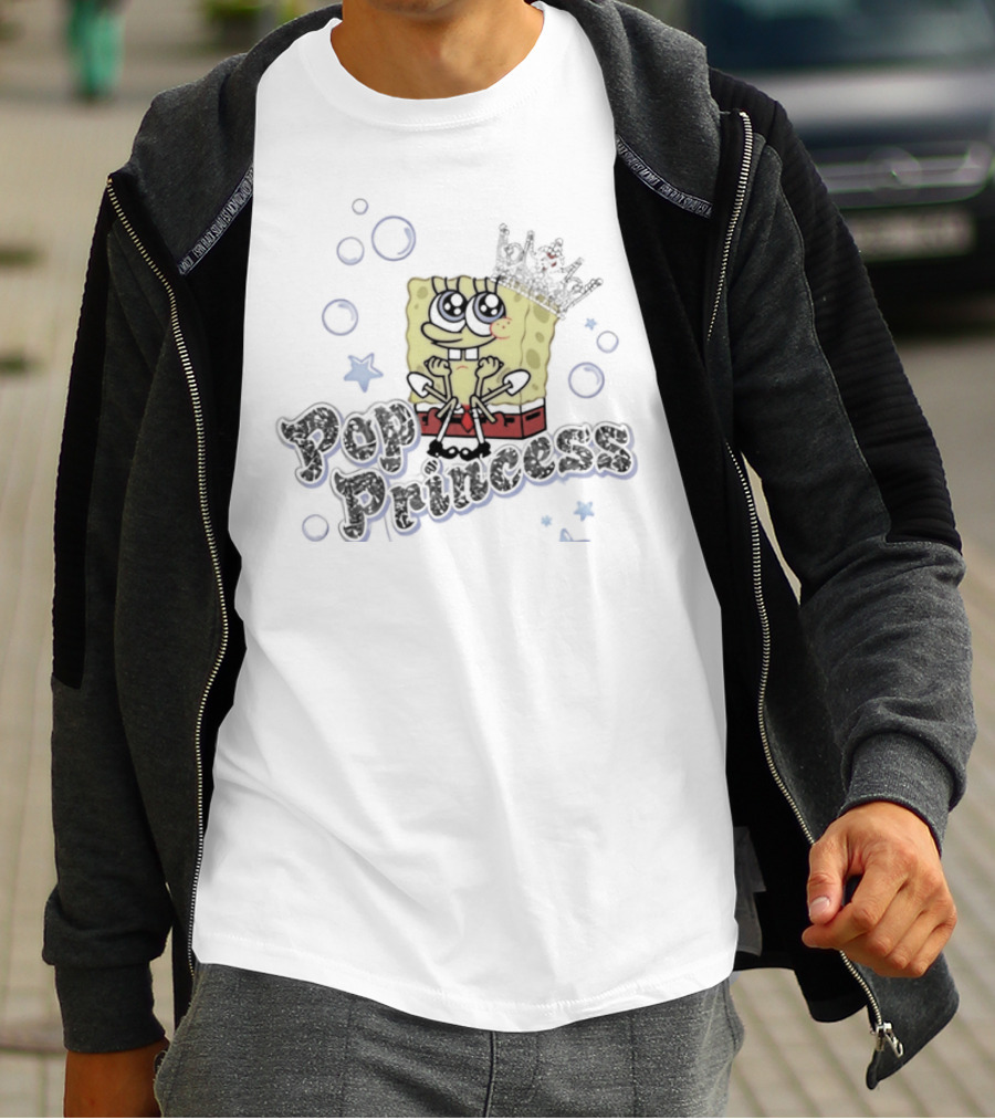 Nickelodeon SpongeBob SquarePants Pop Princess Bubbles Crown T-Shirt