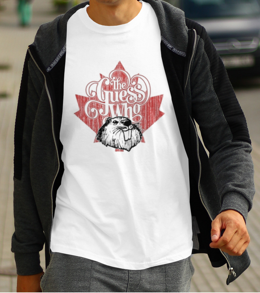 The Guess Who Beaver Maple Leaf Canadian T-Shirt