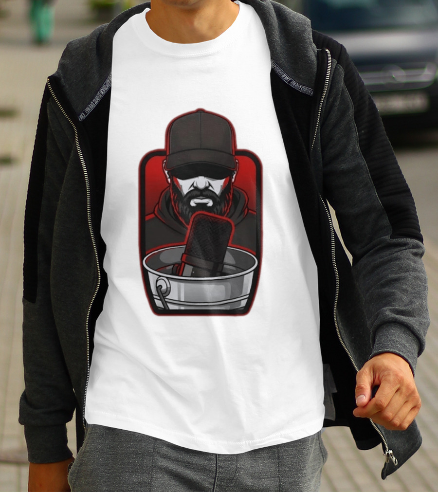 Pat McAfee Show Podcast Host Sports Enthusiast Iconic Microphone T-Shirt