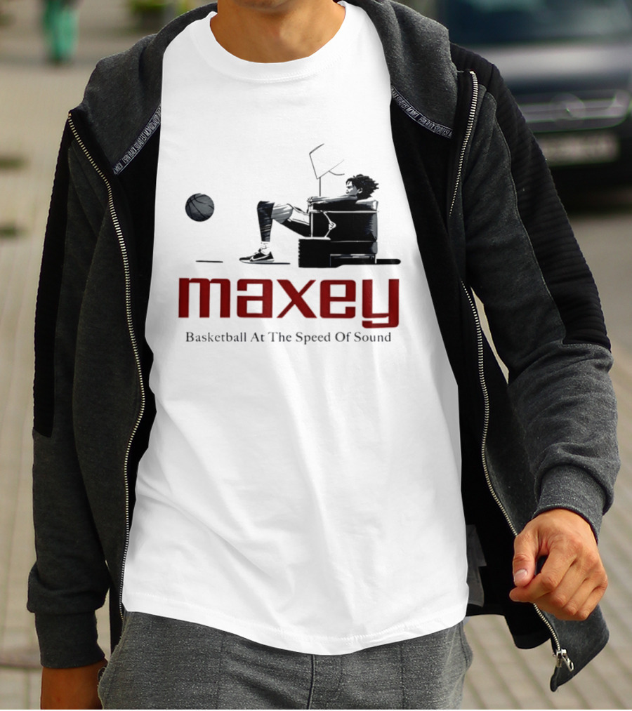 Maxey Basketball At The Speed Of Sound T-Shirt