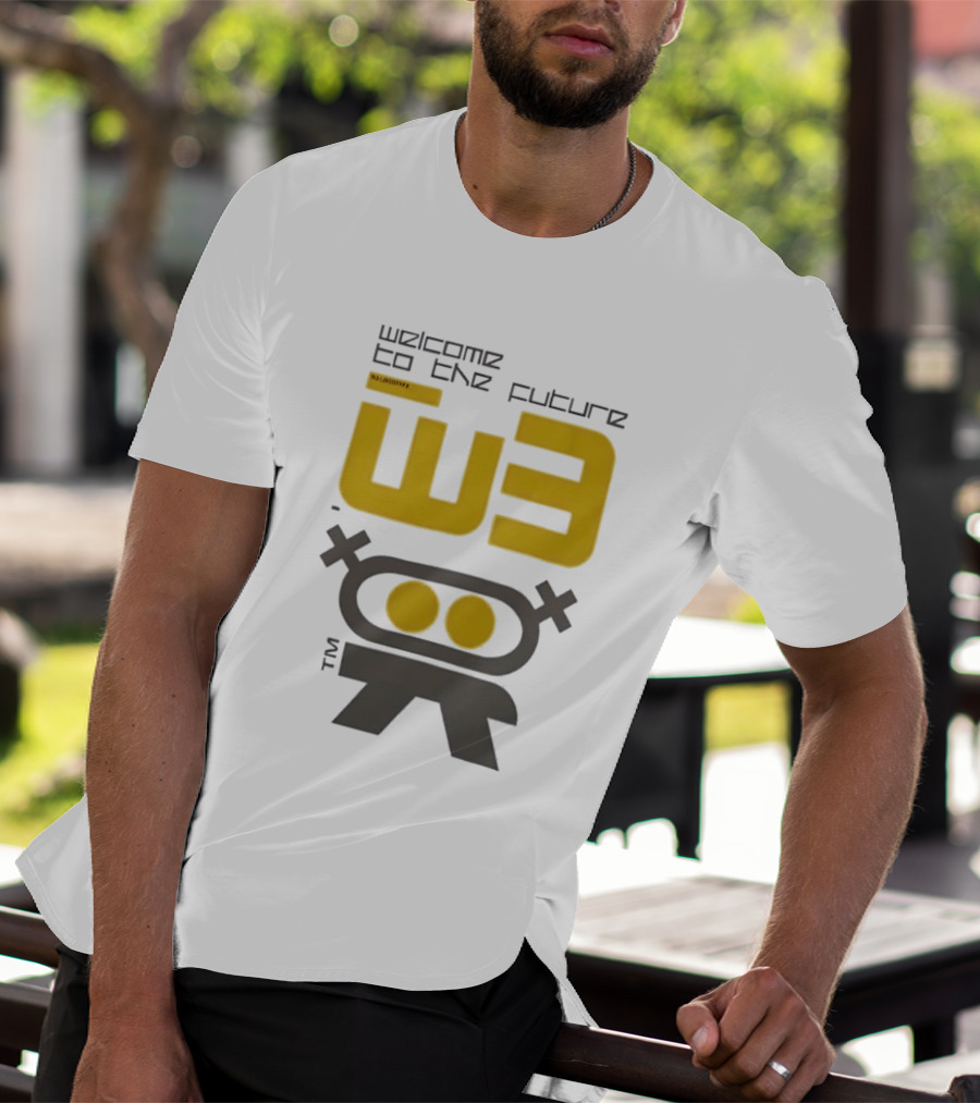 Welcome To The Future W3 Logotype TM T-Shirt