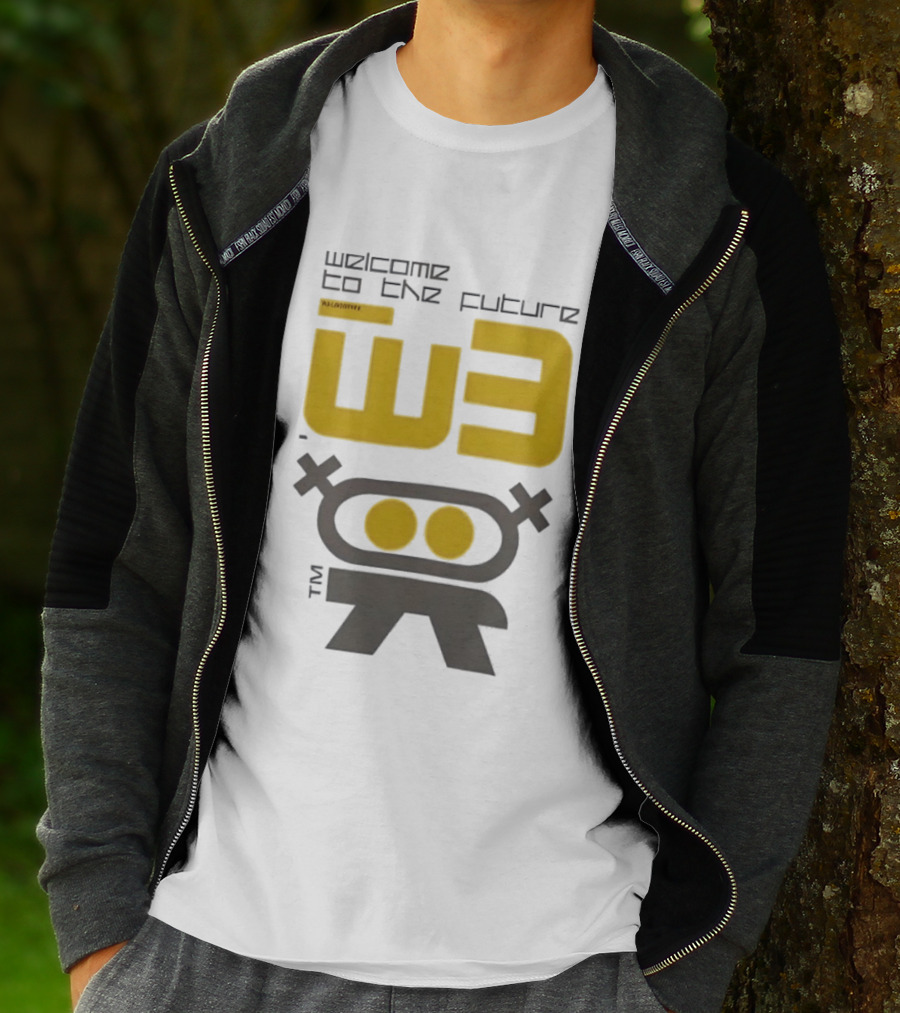 Welcome To The Future W3 Logotype TM T-Shirt