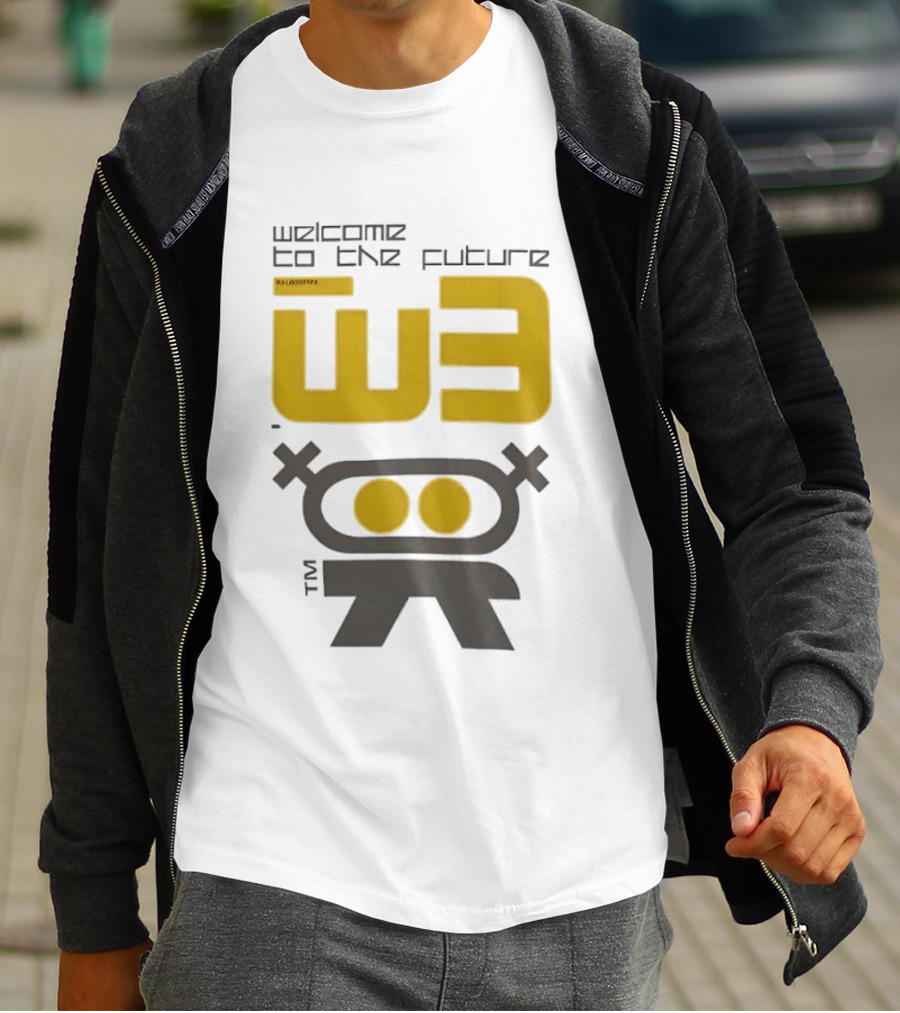 Welcome To The Future W3 Logotype TM T-Shirt