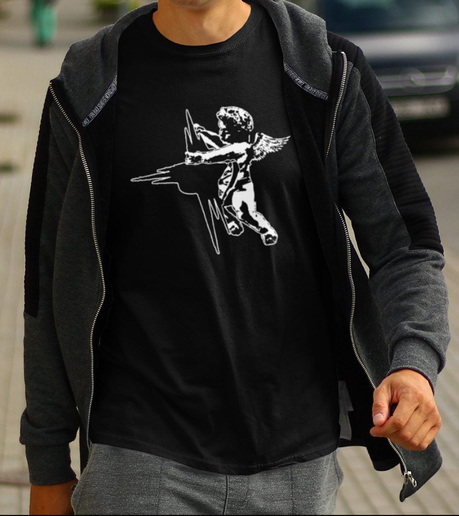 Bad Suns Store Cherub Angel With Bow And Arrow T-Shirt