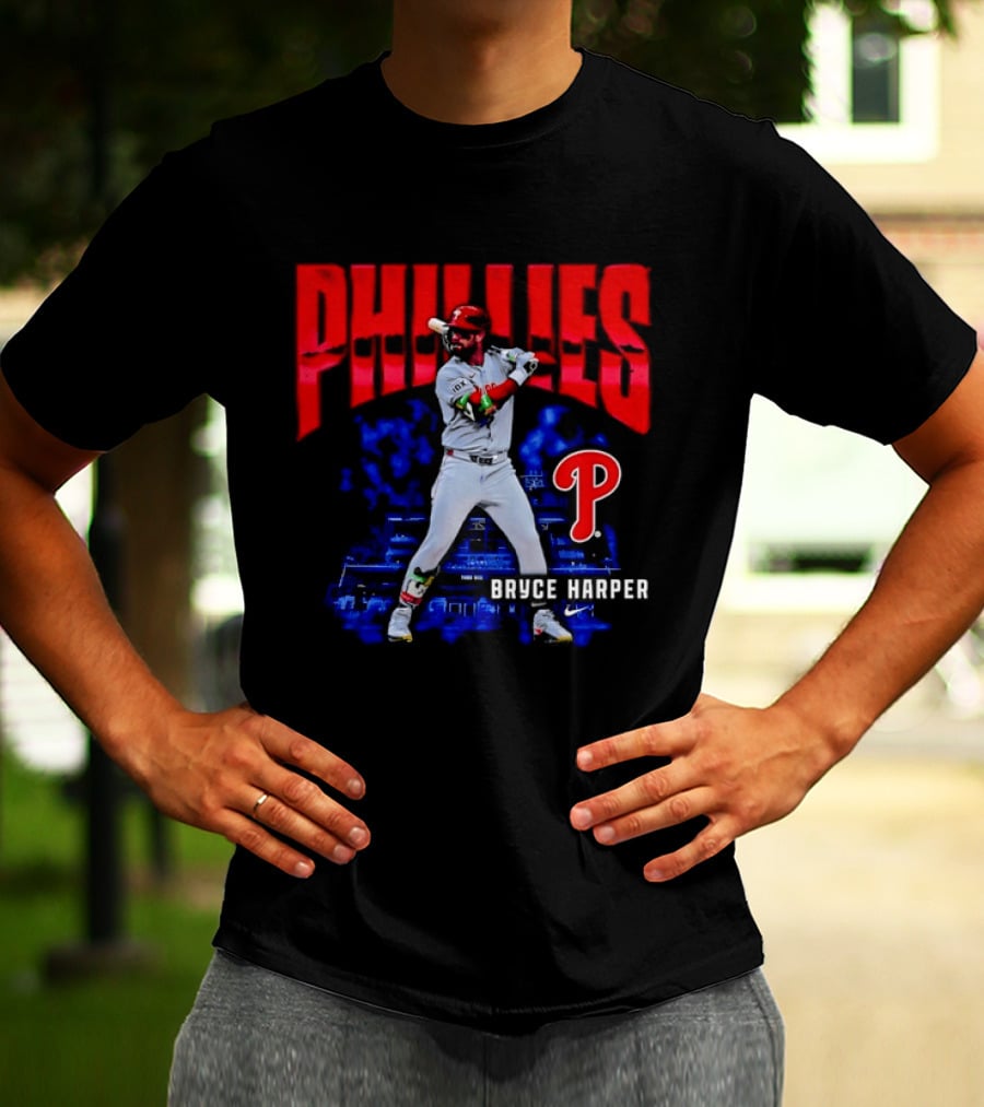Bryce Harper Phillies Baseball Philadelphia Star T-Shirt