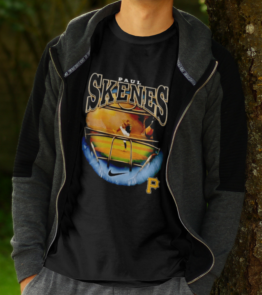 Paul Skenes Pittsburgh Pirates Ballpark Action Nike T-Shirt