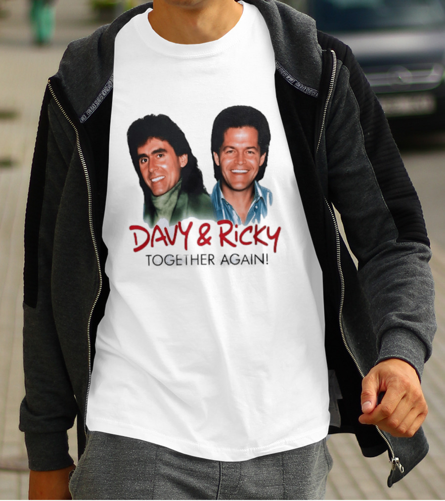 Davy & Ricky Together Again Music Legends T-Shirt