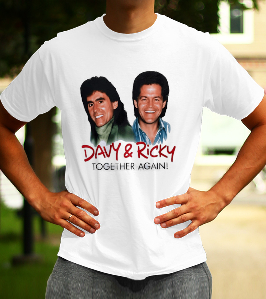Davy & Ricky Together Again Music Legends T-Shirt