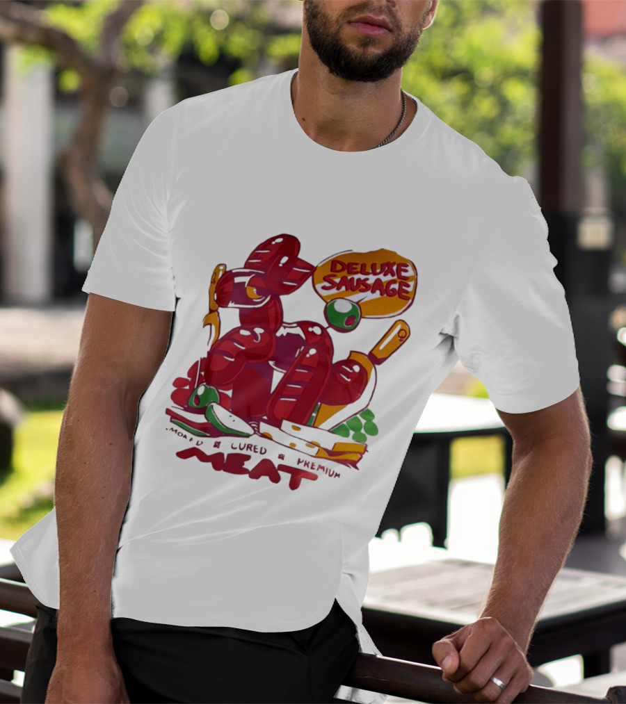 Deluxe Sausage Cured Premium Meat T-Shirt