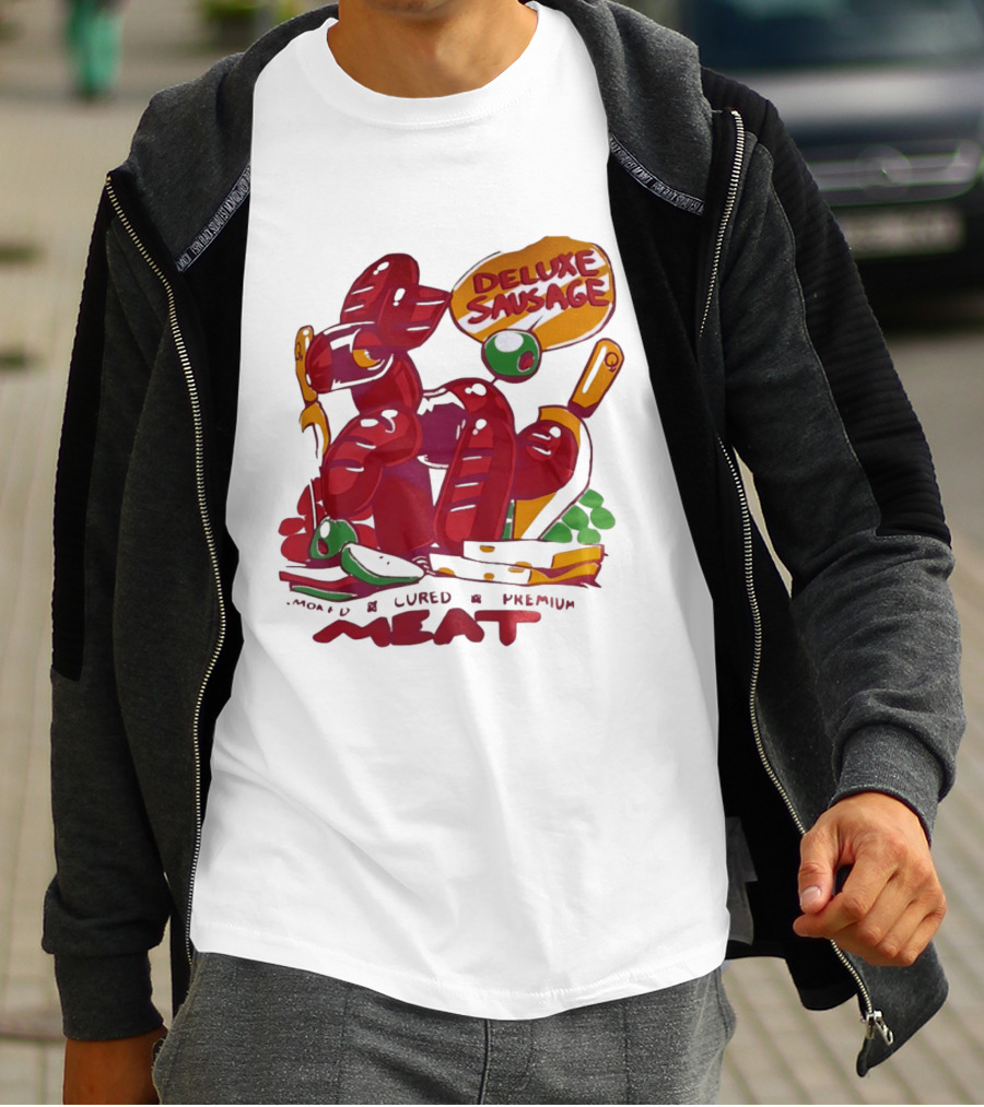 Deluxe Sausage Cured Premium Meat T-Shirt