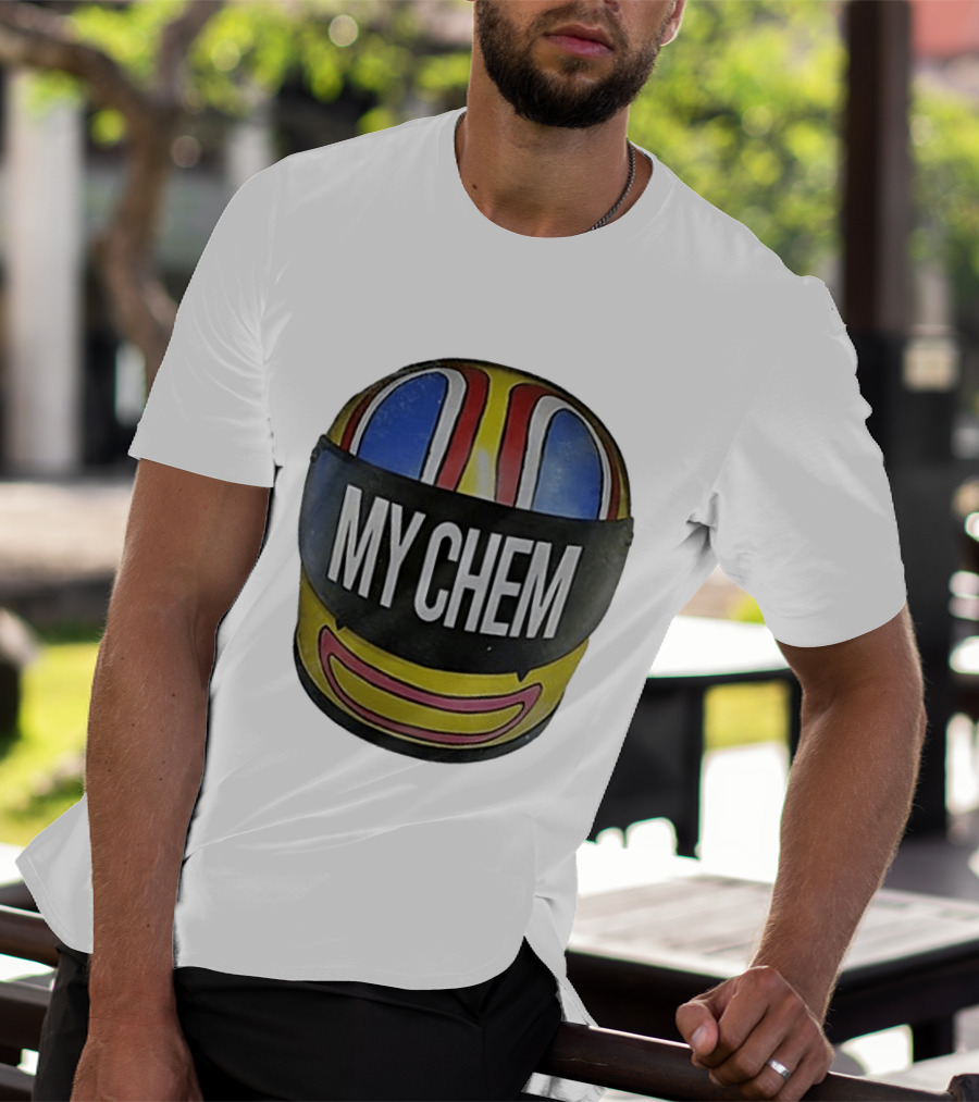 My Chemical Romance Kobra Kid Helmet My Chem T-Shirt