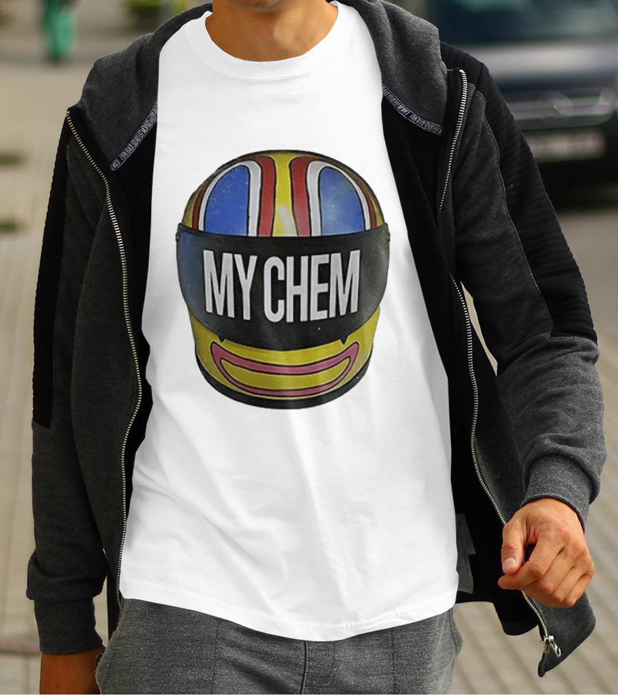 My Chemical Romance Kobra Kid Helmet My Chem T-Shirt