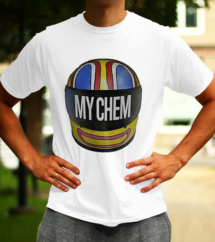 My Chemical Romance Kobra Kid Helmet My Chem T-Shirt